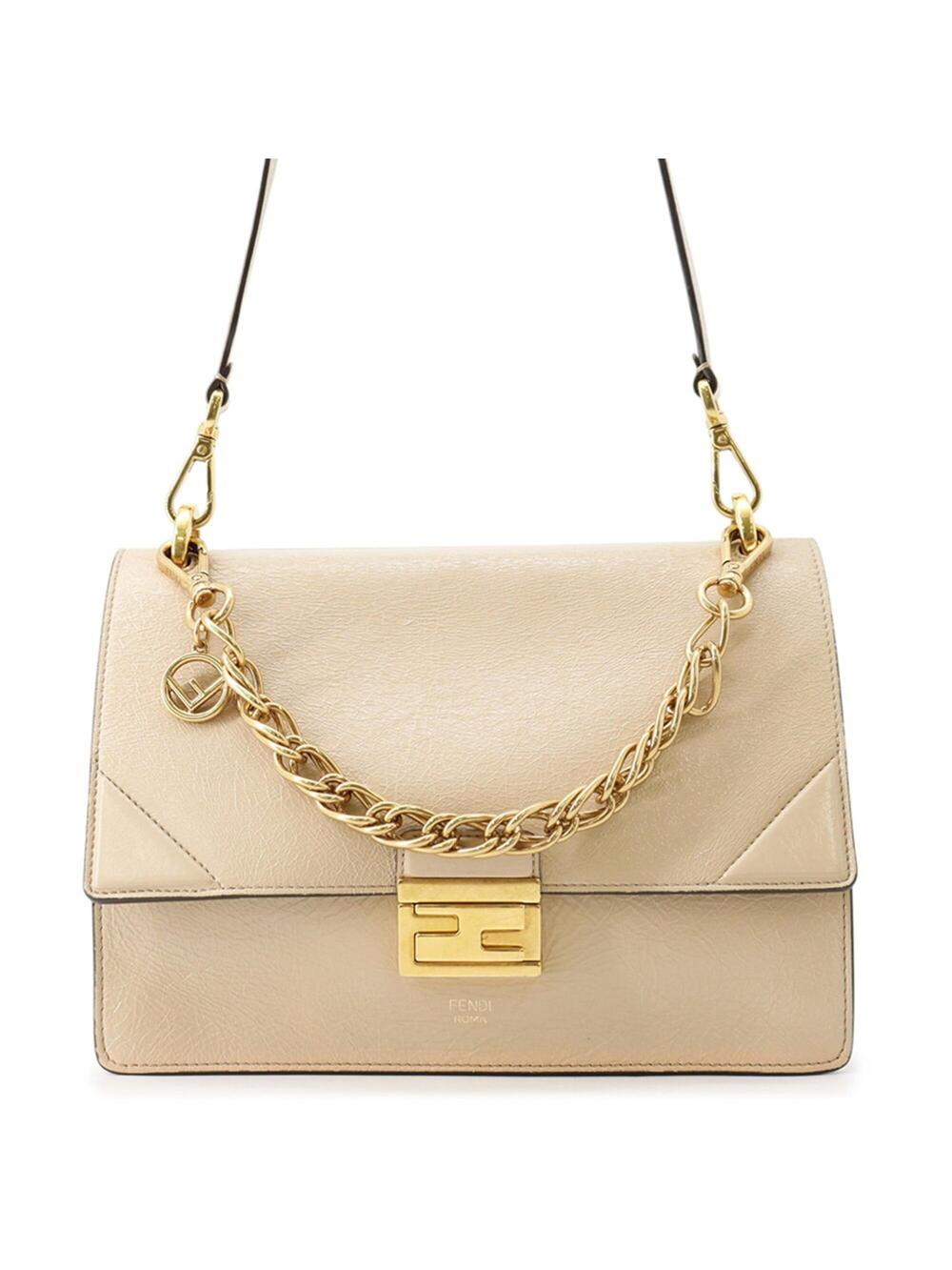 Fendi Kan U Shoulder Bag Leather Medium #286999F10B
